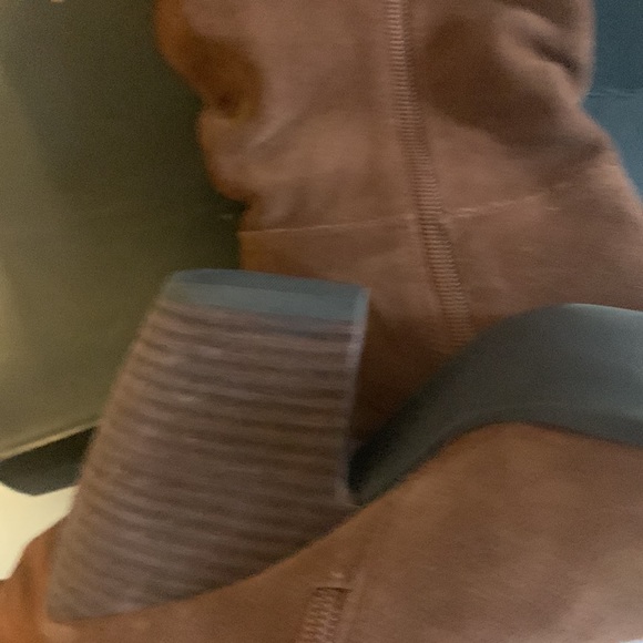 New Slouchy rust suede Boot - Picture 4 of 6